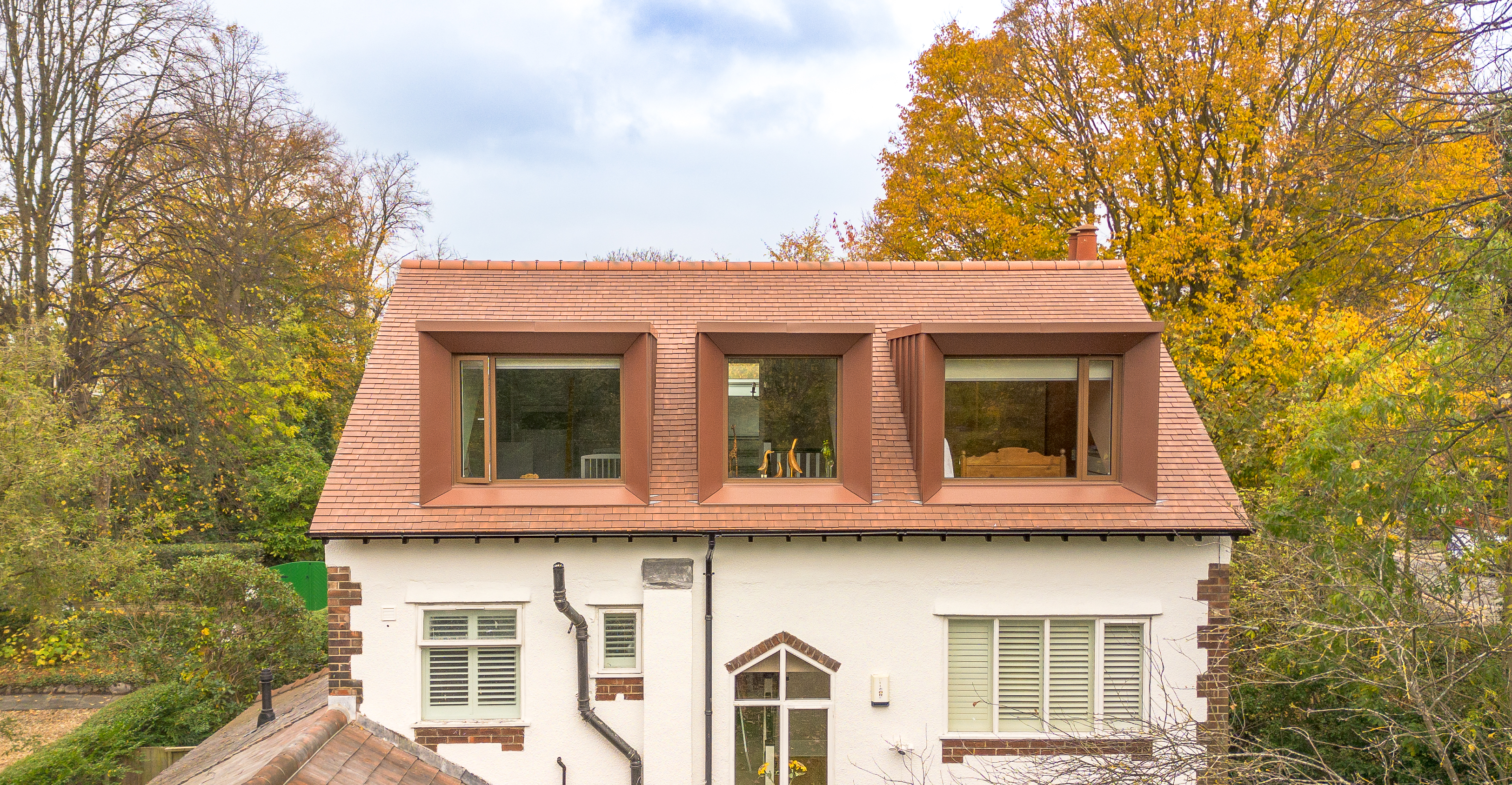 Marley acme single camber installed on a family home dormer extension