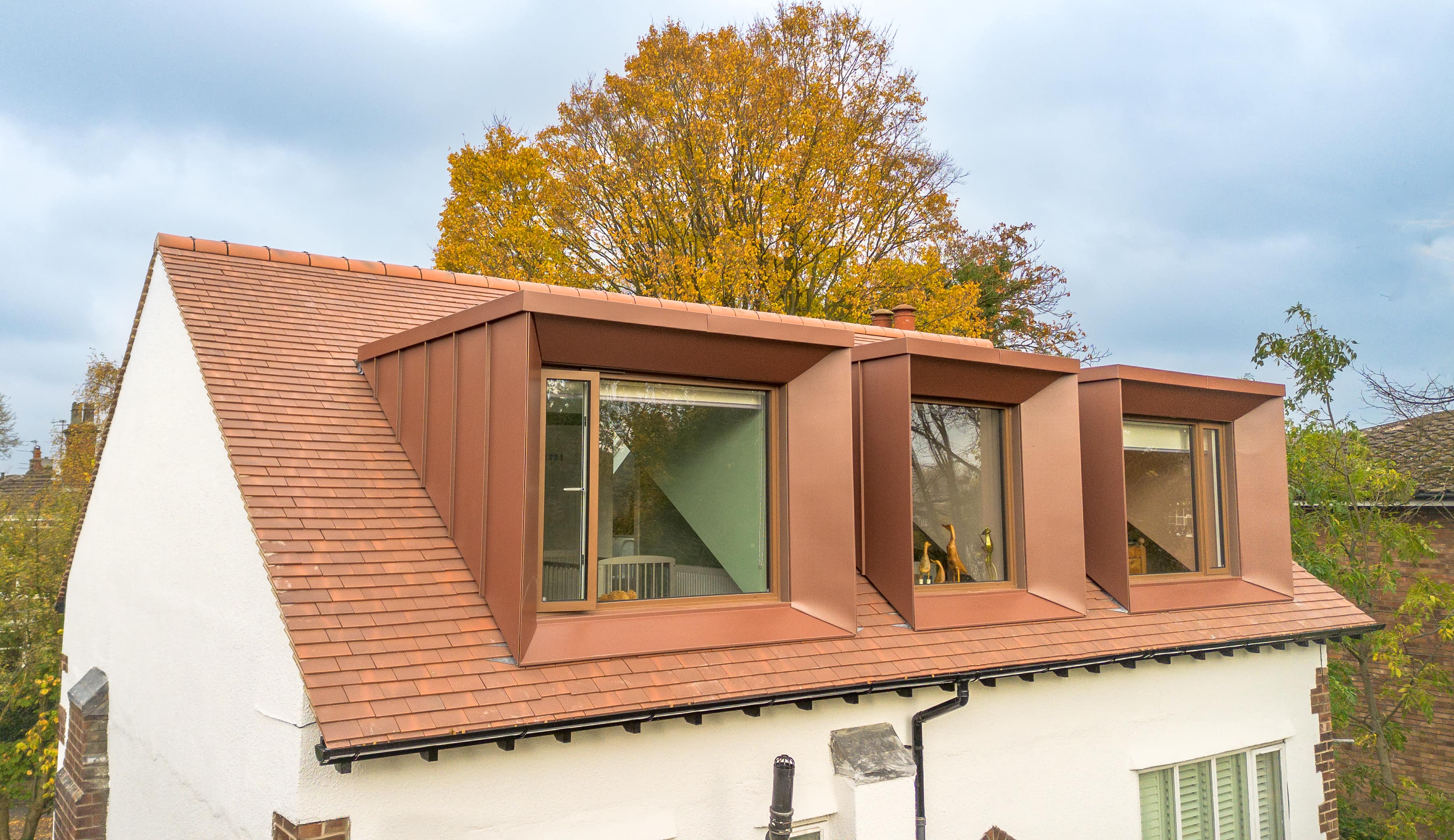 Marley acme single camber installed on a large family home