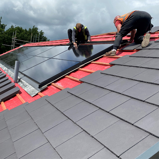 Roof Integrated SolarTile® | Marley | Solar Roof Tiles